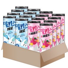  밀키스제로 24개세트 (밀크12+딸기바나나12) 1세트 250ml  상품 이미지