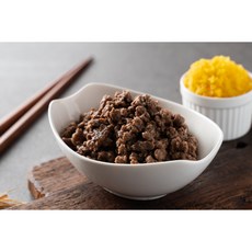 주먹밥 만들기 꾸미기 키트 소풍 도시락 혼밥 집밥 밥반찬 땡초 한우 소고기 소보루 캠핑 요리, 3개, 100g