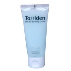 (본사 정품)토리든 다이브인 저분자 히알루론산 수딩 크림 torriden 진정 튜브형, 1개, 100ml