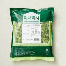 야채박사 국산 냉동 대파, 1개, 500g