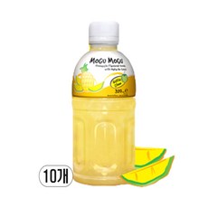 모구모구 파인애플맛, 320ml, 10개
