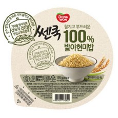 동원 쎈쿡 발아 현미밥, 160g, 10개