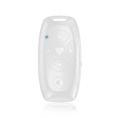 범용 휴대 전화 셀카 셔터 블루투스 원격 제어 아이폰 Xiaomi 컨트롤러 iOS 안드로이드, 02 Style A White, 1개