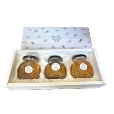 허니순 3종 밀랍꿀 야생화 사양 선물세트, 3개, 150g