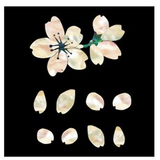인레이 스티커 Cherry Blossoms 바디용 기타 데칼 악기스티커 체리블라썸 벚꽃스티커