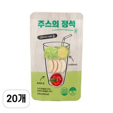 주스의정석 양배추사과즙, 100ml, 20개