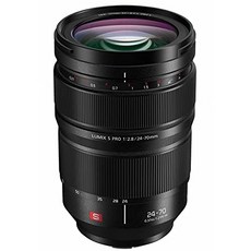Panasonic Lumix S Pro 24-70mm F2.8 L-Mount Interch Lumix S 시리즈 풀프레임 디지털 카메라용 Panasonic Lumix S Pro 2, 1개