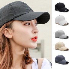 골프모자 메쉬 운동 러닝 마라톤 테니스 헬스 모자 깊은 볼캡 얼굴작아보이는모자 나일론볼캡 깊은모자