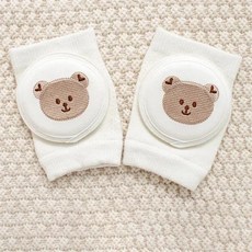 보호대 안전 무릎 패드 크롤링 팔꿈치 다리 워머 쿠션 레깅스, 3.귀여운 곰, 1개