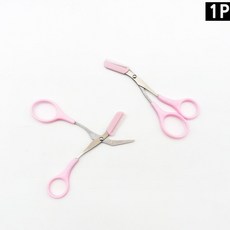 눈썹정리 아이브로우칼 눈썹가위 미용가위 눈썹다듬기, 1개