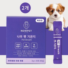 강아지 기침 감기 기관지 영양제 재채기 호흡기 협착증 증상 약 4주, 2팩, 호흡기/기관지 - 강아지기관지협착증