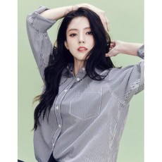 [지오다노] 344501 여성 스탠다드 기본 포플린 셔츠 05344501