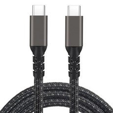 USB 3.2 C 타입 to Gen2x2 PD 100W 고속 충전 케이블 4K 비디오 오디오 출력 및 TB3 USB-C 짧은 데이터 동기화 코드, 02 PQ-066_03 1m, 1개
