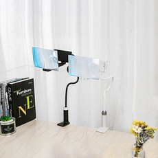 강남아울언니 화면 확대경 스마트폰 거치대, 1개, 블랙