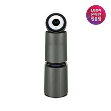 LG전자 퓨리케어 오브제컬렉션 360도 알파UP G 필터 공기청정기 AS334NG3C 109㎡ 방문설치, 네이처 그린