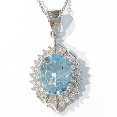 블루토파즈원석펜던트