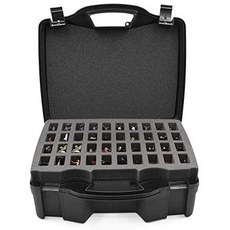 CASEMATIX 미니어처 스토리지 하드 쉘 피겨 케이스-Warhammer 40k Dungeons amp; Dragons, One Color_One Size, One Color_One Size, 상세 설명 참조0