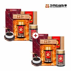 고려인삼유통 [1+1] 6년근 고려홍삼정 골드 1p 250g x 1병 + 쇼핑백, 선택완료, 단품없음