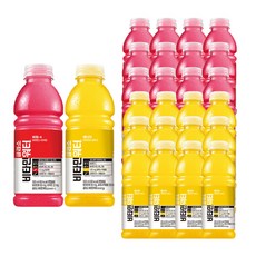 코카콜라음료 글라소비타민워터 파워C12페트+에너지12페트 24페트, 1세트, 500ml