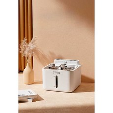 반려동물 얼지않는 물그릇 용기 강아지 고양이 발열, B03 표준 모델 2600mAh+필터요소12개, 1개