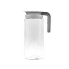 코멕스 트라이탄 원형물병 그레이 1.7L 가정용 손잡이 식탁물병, 단품, 1개