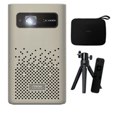 미닉스 미니 빔프로젝터 가정용 캠핌용 미니빔