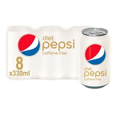  Pepsi Diet Caffeine Free 펩시 다이어트 카페인 프리 콜라 330ml 8개입 