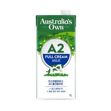 오스트렐리아스 A2 풀크림 밀크 수량선택, 1L, 12개