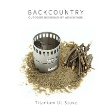 [BACKCOUNTRY] 백컨트리 티타늄 (Titanium) 알코올 스토브 유니크, 3. 티타늄 UL 스토브, 1개