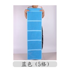 유아자수원 거치 수납함 투명 A4 도서 수납가방 그리기 그림책 책이다 책주머니, A4 미술작품 크기, 타바스블루 5칸