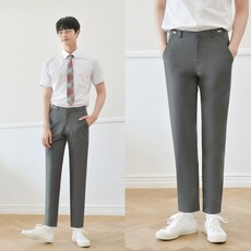 남성하복허리조절교복바지