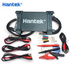 Hantek 디지털 오실로스코프 PC USB 휴대용 오실로스코프 4 채널 70Mhz 지지대 Win10 자동차 Dnosic 6074BE 6074BC, 1개