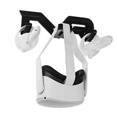 (1 Set) Orzero VR Wall Mount Stand Compatible for Oculus Quest 2 Oculus Quest Oculus Rift Oculus Rift S Valve Index -B08LMJFPMS, Blackone size