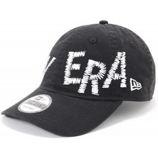 (뉴 에라) NEW ERA 뉴 에라 New Era 모자 빅 핸드 자수 가공품 9THIRTY 사이즈 블랙 FREE 약 56.8-60.6cm