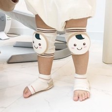 [천삼백케이] [진주] 어린이 오가닉 코튼 무릎 보호대 베이슈, 단품