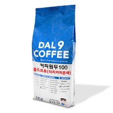 달구네커피 인도네시아 만델링G1 스페셜티 고급원두커피, 1kg, 콜드브루