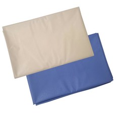 PVC 레자 방수시트 병원 침대방수커버 방수패드 고무포 블루/아이보리 1EA, 블루, 1개