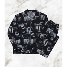 SPAO 스파오 스위트홈 긴팔 잠옷(BLACK)_SPPPE11U07 SPPPE11U07