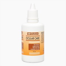 눈 눈가세정 / 디아팜 아이클리너 50ml 반려동물 눈 눈물 건강 눈물자국 염증진정, 1개