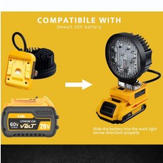 디월트배터리 호환 Dewalt 스크루드라이버 배터리 충전기 플렉스볼트 60V 최대 배터리용 6.0 9.0Ah 20V DCB206 DCB205 DCB609 DCB200, [12] 네이비 블루