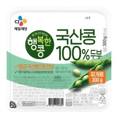 CJ 행복한콩 국산콩100%두부 찌개용, 1개, 300g