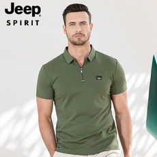 JEEP SPIRIT 남성 PK 반팔 티셔츠 남자 여름 패션 스타일 JPTX23625 - 민주노총조끼