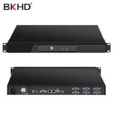 BKHD 산업용 컴퓨터 1U 랙 서버 호스트 코어 i3i5i7 듀얼 네트워크 포트 6COM 맞춤형 멀티 시리얼, 한개옵션4, 한개옵션3, 한개옵션2, 한개옵션1, 04 I5 6200U 4G 128G