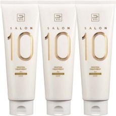 미쟝센 살롱10 단백질 트리트먼트 손상모발용, 250ml, 3개