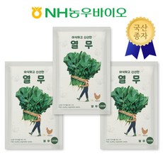 NH농우바이오 아삭하고 신선한 열무 1000립, 3개 3개