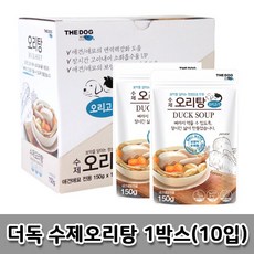 더독 삼계탕 삼계죽 오리탕 오리죽 북어국X10개 반려동물 보양식 반려동물영양식, 10개