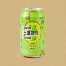 원에이엠 스파클링 파인애플 탄산수, 355ml, 24개