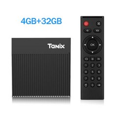 안드로이드TV박스 Tanix 안드로이드 110 스마트 TV 박스 듀얼 와이파이 미디어 플레이어 셋톱 Amlogic S905X4 AV1 4GB RAM 32GB 64GB ROM 24G, 1) 미국 플러그  4GB32GB - av미디어플레이어