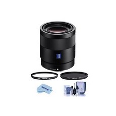 Adorama Sony Sonnar T* FE 55mm F1.8 ZA E-Mount Lens - With Hoya Filter Kit SEL55F18Z F, One Color_One Size, 상세 설명 참조0, One Size