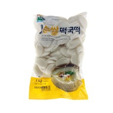 홍청원 순쌀 떡국떡 1kg, 1개